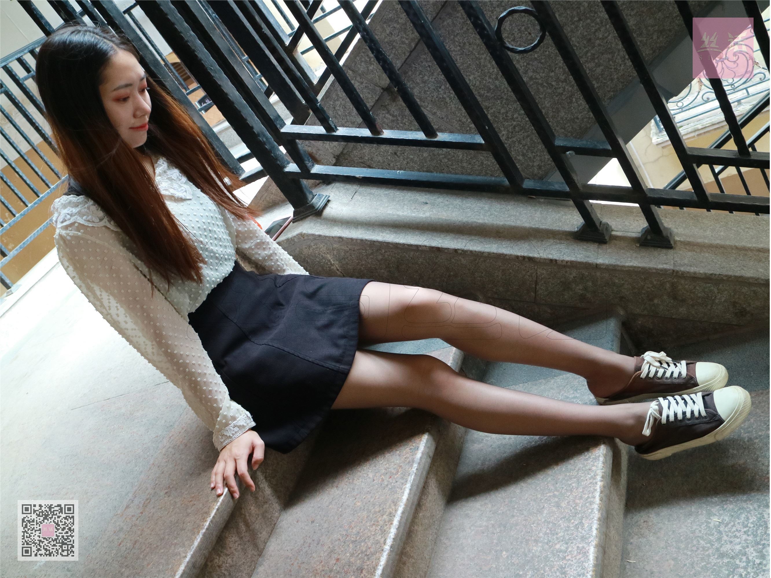 SiHua思话  SH002 嘉欣 闹市区の丝拍